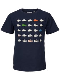 Lacoste Boy's Spring Croc Grid T-Shirt