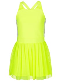 Lucky in Love Girl's Game Time Dress - Yellow
