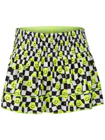 Lucky in Love Girl's Highly Smile Smocked Skirt