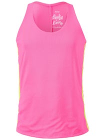 Lucky in Love Girl's Prisma Stripe Tank - Pink