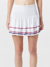 Lucky In Love Women's Berry Smocked Skirt