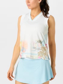 Lucky in Love Women's Riviera Breeze Club V-Neck Tank