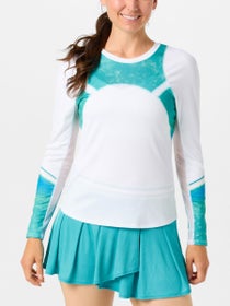 Lucky in Love Women's Waves Sun Beat Long Sleeve