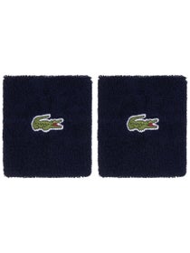 Lacoste Men's Fall Doublewide Wristband  - Navy