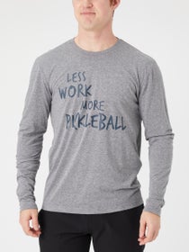Less Work More Pickleball Men's Long Sleeve