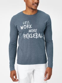 Less Work More Pickleball Men's Long Sleeve