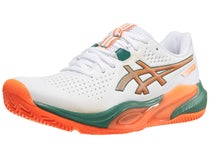 Asics Challenger 15 Padel White/Orange Men's Shoes