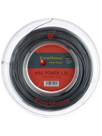 Kirschbaum Max Power 17/1.25 String Reel - 660' Silv