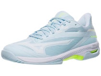 Mizuno Wave Exceed Court Ice Water/Yellow Women's Shoes