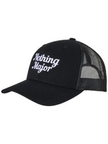 Nothing Major Trucker Hat - Black