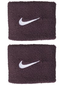Nike Spring Premier Singlewide Wristbands Burgundy/Wh