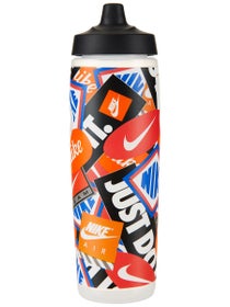 Nike Refuel Water Bottle 24oz - Clear/Black