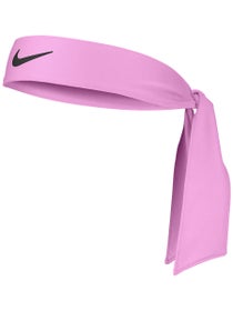 Nike Women's Tennis Head Tie Lt Magenta/Black