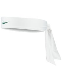Nike Women's Tennis Head Tie White/Gorge Green