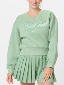Nike Women's Summer Court Crop Fleece Crewneck