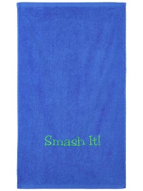Ollie & Nell Smash It Tennis Towel - Royal