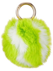 Racquet Inc Furry Tennis Ball Keychain