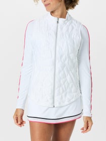 Sofibella Women's Core Quilt Vest - White