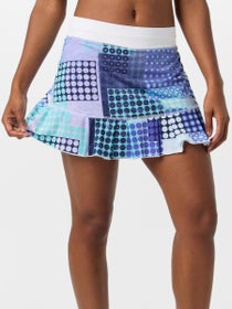 Sofibella Women's UV Print Skirt - Multidots