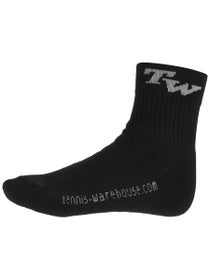 TW Performance Crew Socks Black/Grey