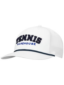 Tennis Warehouse Rope Hat - White/Navy