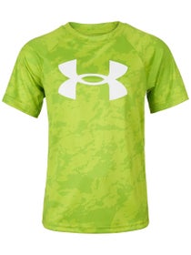Under Armour Boy's Fall Tech Big Logo Print Top