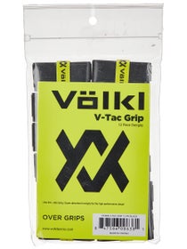 Volkl V-Tac Overgrip Black 12-Pack