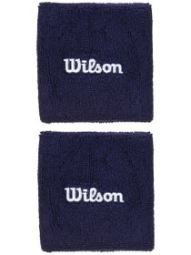 Wilson Core Logo Singlewide Wristband - Navy