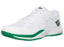 Wilson Rush Pro Ace White/Green Junior Shoes