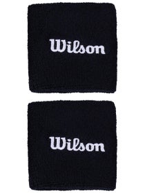 Wilson Core Logo Singlewide Wristband - Black
