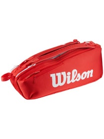 Wilson Super Tour Red 6-Pack Bag