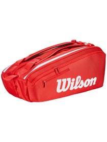 Wilson Super Tour Red 9-Pack Bag