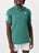 adidas Men's Fall Club 3 Stripe Polo Teal XS