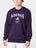 adidas Men Graphic Crewneck Plum S