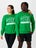Ace The Moon Unisex Live Forever Crewneck Green M