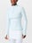 BloqUV Women's Half Zip Top Ice Blue XL