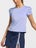 LIJA Women's Born to Play Signet Top Periwinkle XL