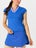 LIJA Women's Court Crush Triumph Top Cobalt XS
