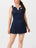 Lacoste Wms Heritage Technical Dress Navy 40 (8)