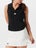 New Balance Women's Core Collared Tank Black M