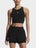 ON Women's Core Court Crop Tank Black S