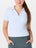 Travis Mathew Wms Fall V-Neck Polo Water S