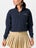 Wilson Wms Davenport Half Zip Navy XL