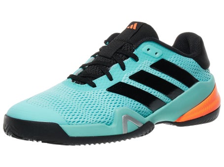 adidas Barricade K Aqua/Black/Orange Junior Shoes 