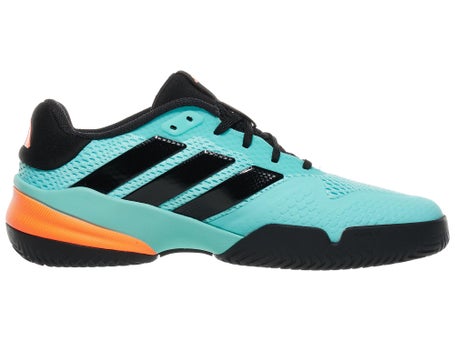 adidas Barricade K Aqua/Black/Orange Junior Shoes 