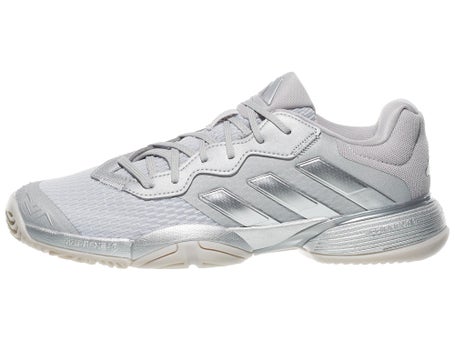 adidas Barricade K Silver/Grey Junior Shoes