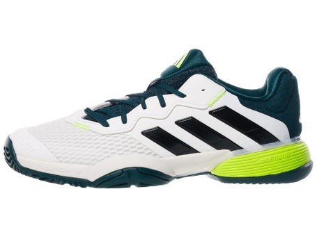 adidas Barricade K White/Black/Ivy Junior Shoes 