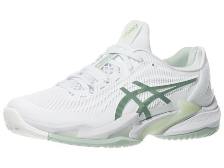 Asics Court FF 3 White/Lichen Rock Womens Shoes