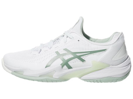 Asics Court FF 3 White/Lichen Rock Womens Shoes