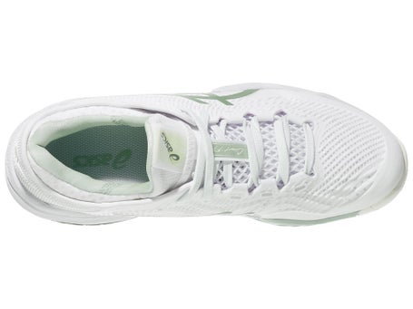 Asics Court FF 3 White/Lichen Rock Womens Shoes